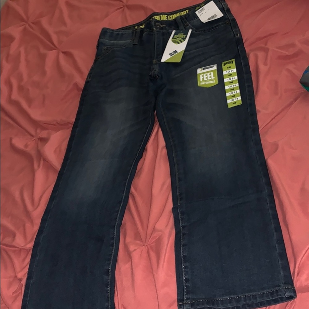 Lee Boys size 10 husky denim